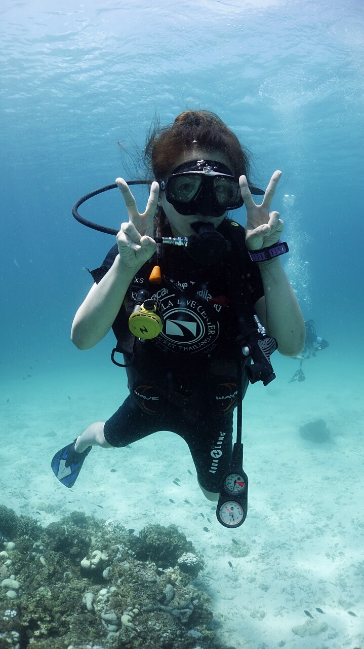 Happy Diver 1