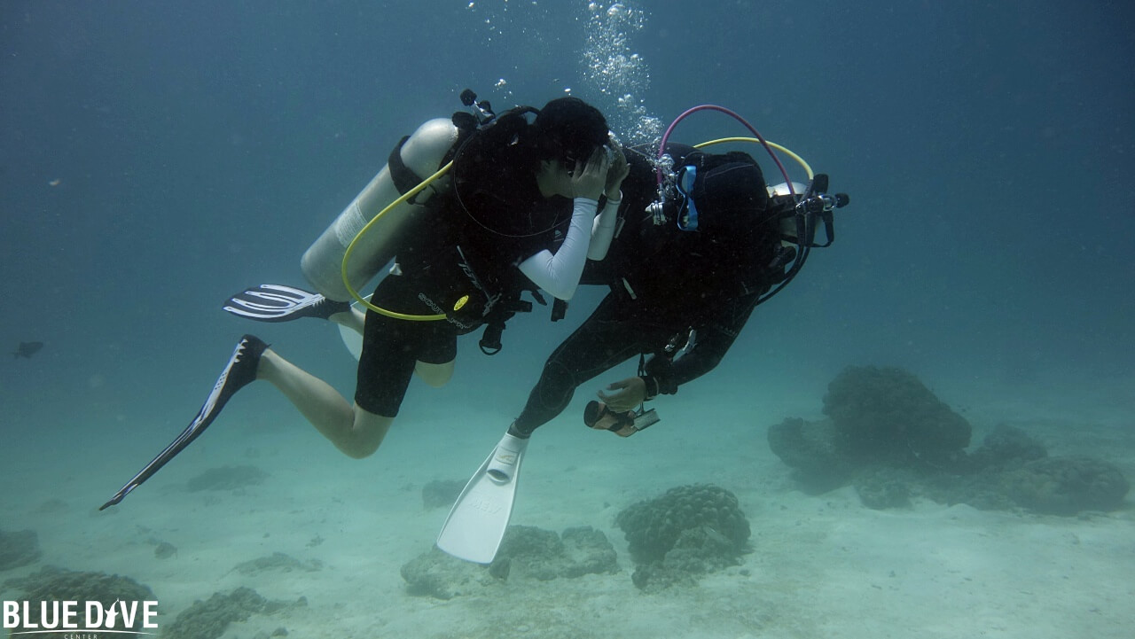 PADI Discover scuba diving, safety is the most important