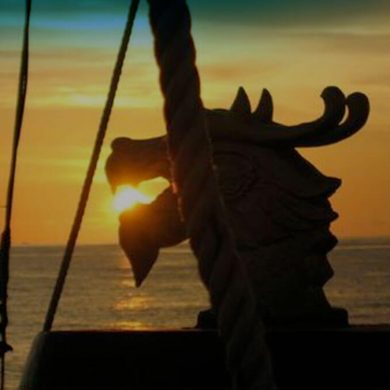 sun in the dragon mouth