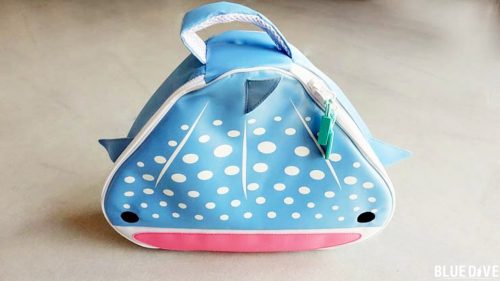 cute whale shark regulator bag diving equipment