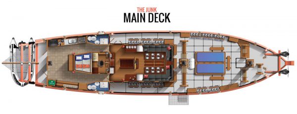 boat layout main deck